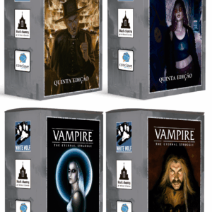 Combo VtES 5ª Edição Sabá (Trilhas de Caim+Cathari+Morte e da Alma+Poder e Voz Interior)